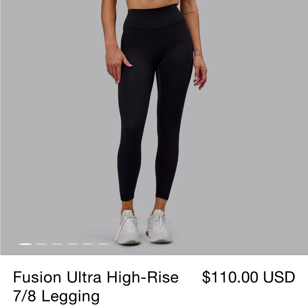 LSKD Fusion High-Rise Black Leggings with Pockets (NWT)